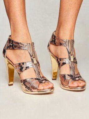 Michael Khors  Berkley T Strap  (Genuine Snake)